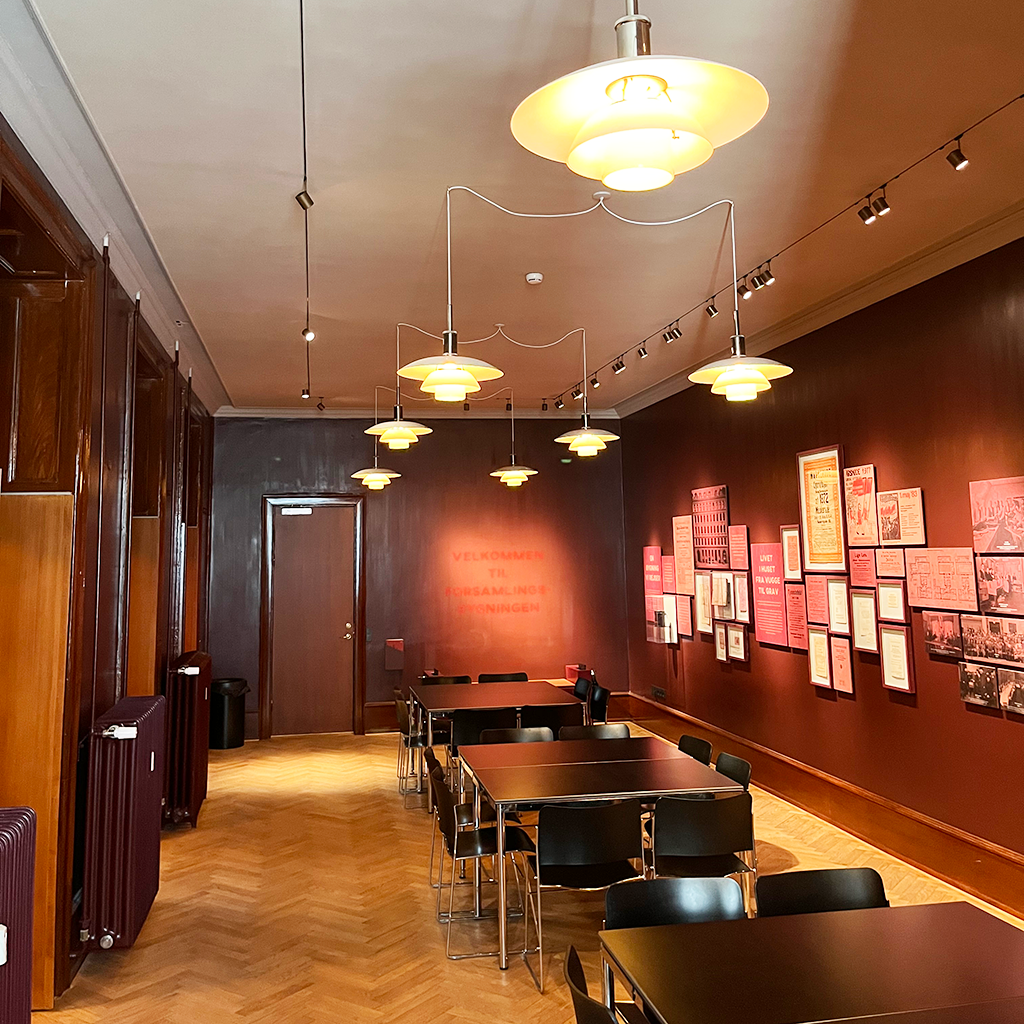 Hz Acoustic Akustiktak hos Arbetarmuseet i Köpenhamn